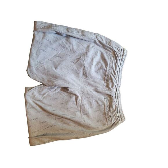 Athleta Joggers Women's 16 Grey Printed Farallon Cotton Drawstring Lounge Pant - Picture 2 of 6